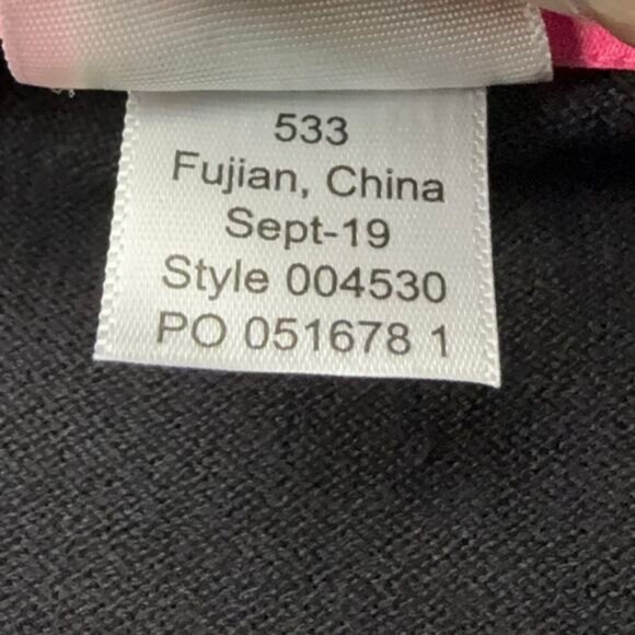 Lilly Pulitzer Women’s Ramona Fringe Sweater in Black Size XXS - Picture 7 of 9